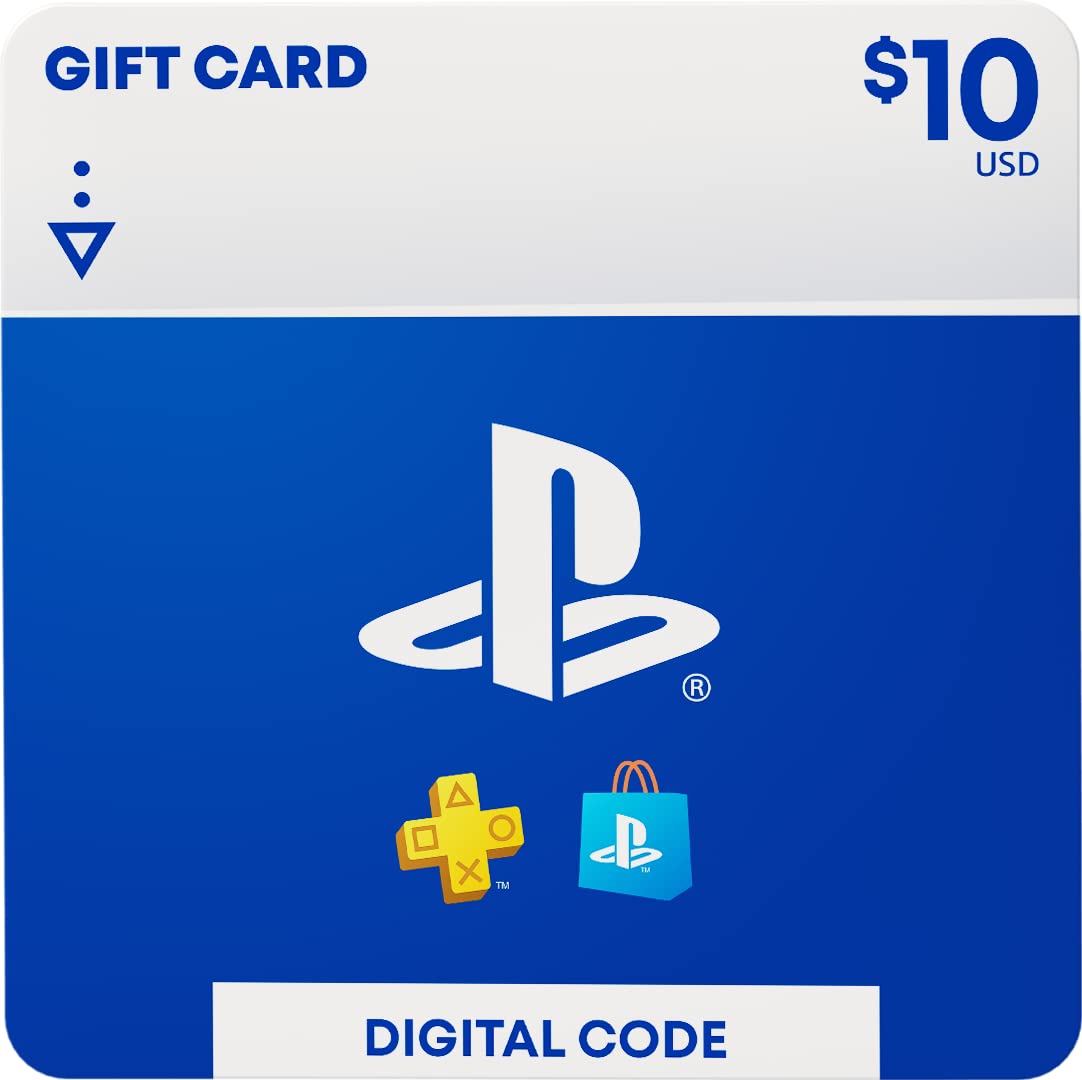 PlayStation Store Gift Card [Digital Code] + Gamers + Online Gaming + No Physical Card Needed + $10 Value + Immediate Do
