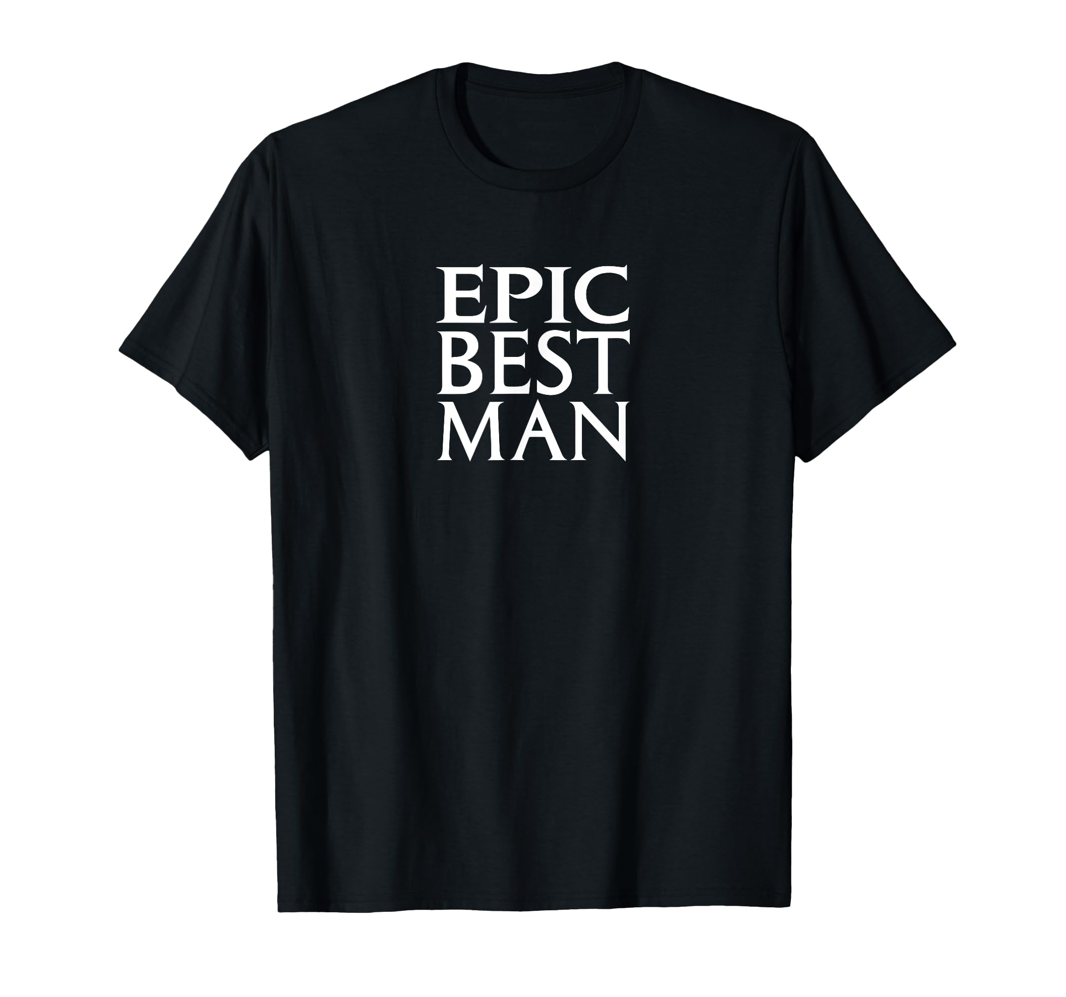 Universal Destinations & Experiences Epic Universe Best Man Front & Back T-Shirt - Ultimate Gift for Groomsmen Occasions
